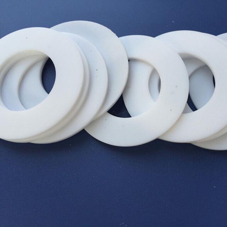 四氟垫片耐高温聚四氟乙烯密封圈PTFE塑料王铁氟龙法兰垫加工定制